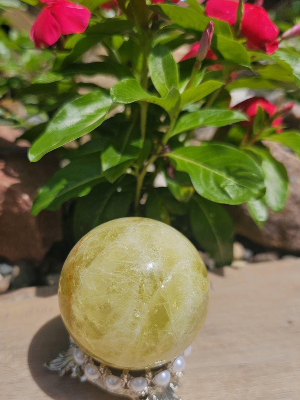 Citrine  Crystal Sphere